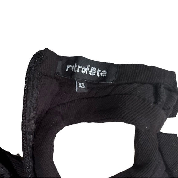 NWOT RETROFETE Audra Sequin Knit Racerback Top - Picture 9 of 11